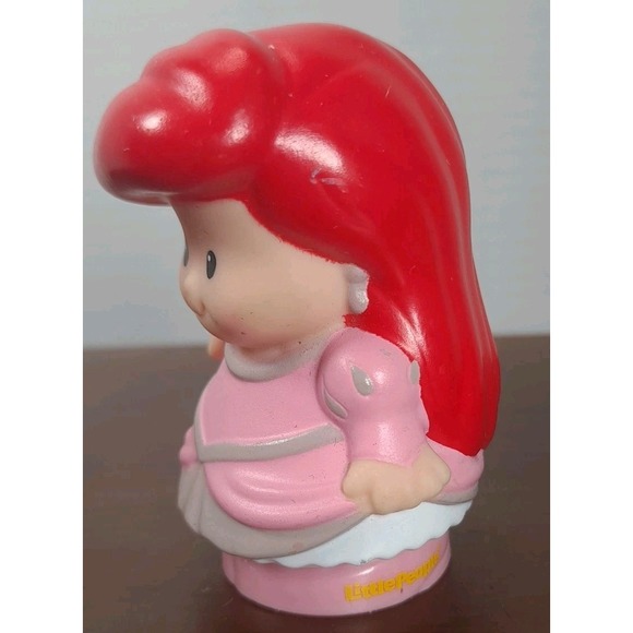 Fisher Price Little People Disney Princess Little Mermaid Ariel‎ Pink Dress - Picture 2 of 7